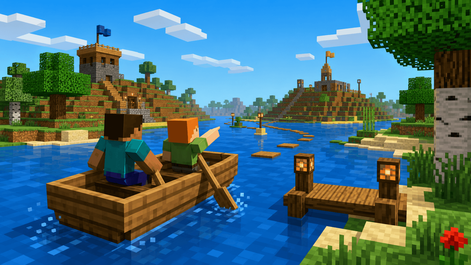 Minecraft editorial cover for "How Old Boats Changed Early Multiplayer Travel" inspired by ground the post in documented minecraft history, then explain why the change still matters to players comparing vanilla servers today.